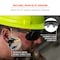 Ergodyne AEGIR-AFAS, Safety Glasses, Anti-Fog & Anti-Scratch, Smoke Lens, Matte Black Frame Frame AEGIR-AFAS - alternate 7
